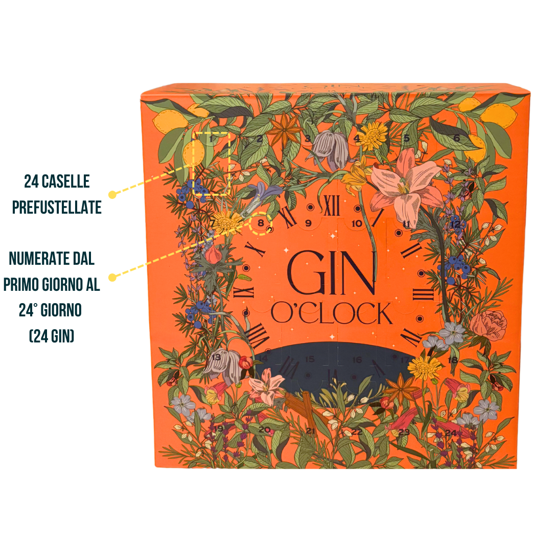 Calendario dell'Avvento 24 Gin Premium